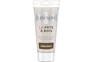 Libéron Pâte à bois - Réparation du bois, Chêne foncé, 150g