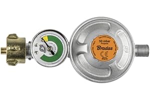 Bradas RG A310IE-002-M Gasdruckregler, mehrfarben, 15 x 8 x 6 cm