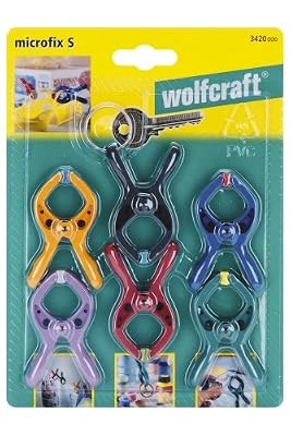 Wolfcraft Pince à ressort WOLFCRAFT, 20 mm