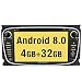 Produktbild Pumpkin Android 8.0 Autoradio Moniceiver für Ford mit GPS Navi 7 Zoll Bildschirm Unsterstützt Bluetooth DAB+ WLAN 4G Android Auto Aux USB MicroSD DVD CD 2 Din