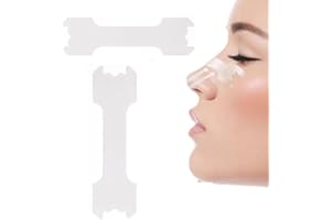 NEKTORICA 50 Tiras nasales deportivas transparentes | Strips nasales duraderas para respirar mejor | Nasal strips tipo breathe right para dormir | Tiras nariz respirar – Abrir fosas nasales