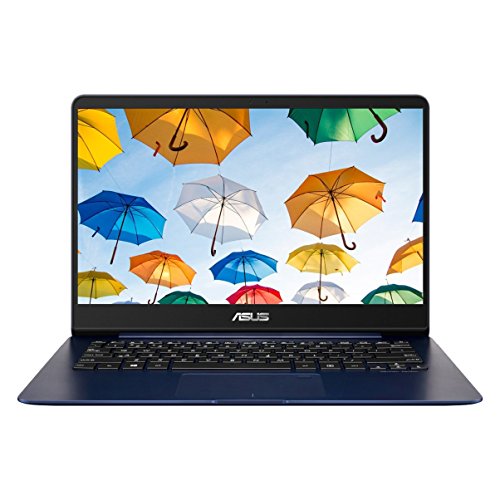 Price comparison product image ASUS ZenBook UX430UA-GV415T 14-Inch Nano-Edge Laptop (Blue) - (Intel Core i7-8550U,  8 GB RAM,  256 GB SSD