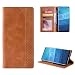Produktbild S10 Lite Schutzhülle für Samsung Galaxy S10e (Brieftaschen-Format, Kunstleder, Standfunktion, Kartenfächer, Gaxaly S 10 E 10s Hülle) Glaxay G Gs10 Bumper Schutzhülle Skin 5,8 Zoll (13,8 cm), braun