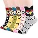 Produktbild Emooqi Damen Socken, 6 Paare Schön Baumwoll Socken Neuheit Mädchen SockenEule StilGemütlich atmungsaktivEU size 35~42Lässige Socken für Damen & Mädchen Tägliche Abnutzung Valentine Geschenke