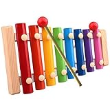 Tongshi Bebé Kid Musicales Juguetes xilófono Sabiduría Desarrollo de instrumentos de madera