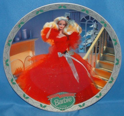 Preisvergleich Produktbild Happy Holidays Barie, 1988 Limited Edition Plate by Enesco
