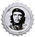 Produktbild Kronkorken Che Guevara Cuba Rund Blechschild Ø 41 cm Bar Deko Schild Blech KK28