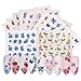 Produktbild LXYQW Nagelsticker Nagelaufkleber Volle Schönheit 40 Stücke Nagel Aufkleber Blume Rose Wasser Transfer Aufkleber Für Nailart Sliders Set Folien Dekoration