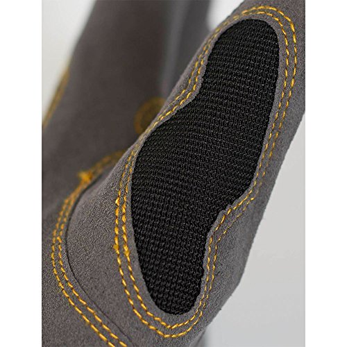 Ejendals Handschuh „Tegera 9220“ aus Synthetikleder, Größe 11, 1 Stück, schwarz / grau / gelb, 9220-11 - 4