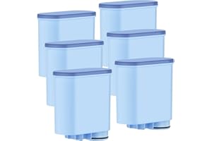 Molifal Filtro de agua para Philips AquaClean CA6903/10 CA6903/22-6 cartuchos de filtro compatibles con cafeteras automáticas Saeco Philips LatteGo, sin BPA, sin cal, mejora el sabor