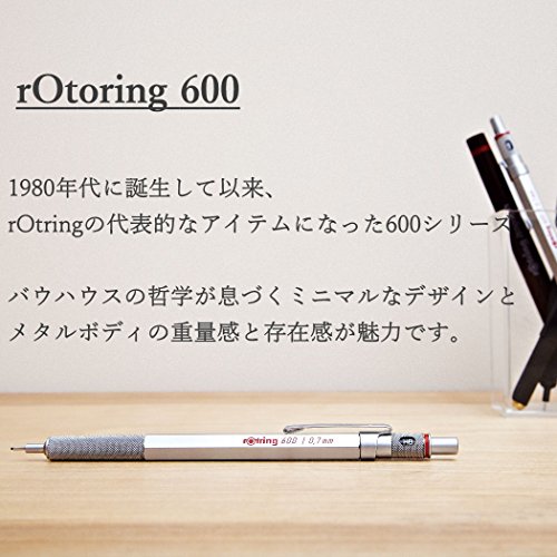 rOtring 600 1904443 Druckbleistift (0,5 mm) schwarz - 2