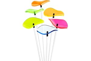 cazador-del-sol Lucille Rainbow Lot de 6 disques ondulés Longueur 43,2 cm