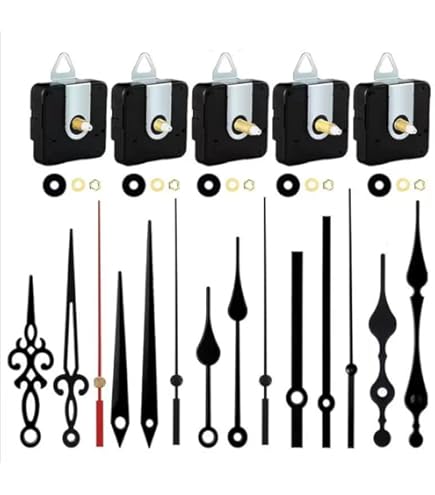 Movimento Orologio Al Quarzo Silenzioso - Meccanismo Con Lancette Lunghe Per Fai Da Te - Foto 8