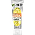Garnier Vitamin C + Serum Face Wash | Visibly Brighter Skin in Just 1 Wash | Gentle cleanser for Skin Brightening & Tan Remov