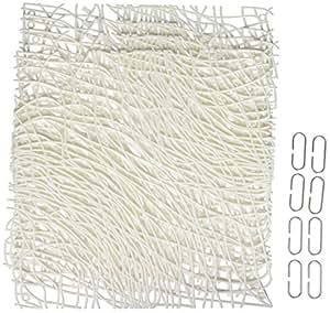 koziol Raumteiler / Dekoelement Silk, Kunststoff, solid weiß, 27.1 x 27