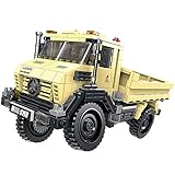 Bausteine Unimog LKW, Konstruktionsspielzeug 490Teile
