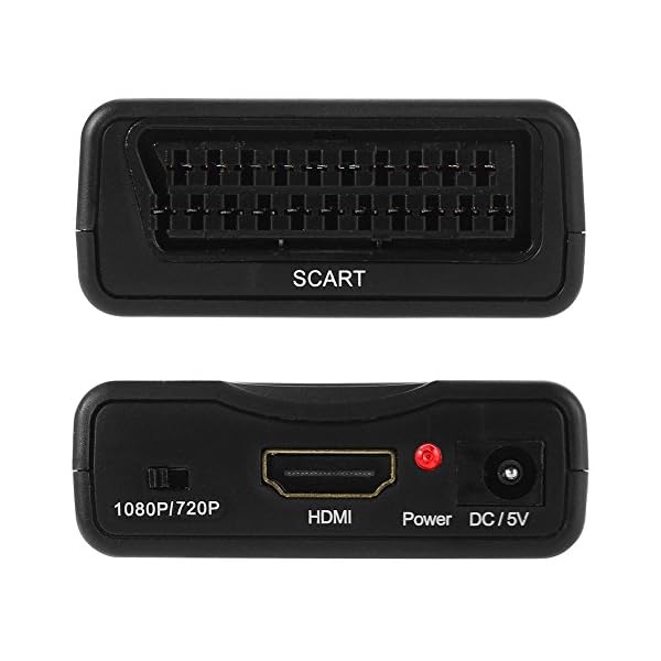 Mondpalast @ MHL HDMI auf Scart Konverter Video Scaler Wandler für SKY HD Blu Ray DVD TV HDTV Projektor PS3