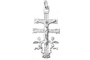 EMPATHY JEWELS Cruz Caravaca Plata Bendecida Cruz Caravaca Plata de Ley de 925 mm una Joya con Historia Varios tamaños de 18 a 34 mm