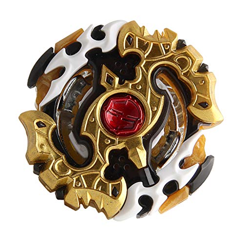 IPOTCH Peonzas SpinningTops Blade Burst Tops Juguete - Amarillo b