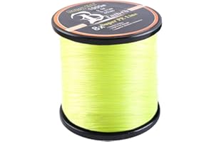 LSHEL Braided Fishing Line 8x 1000 m PE Super Strong Braided Lines