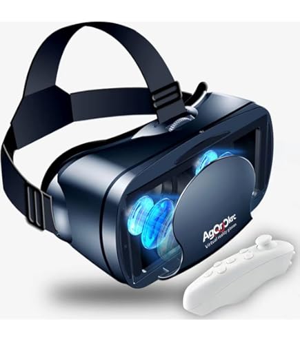 Gafas Vr RSGK Gafas 3D VR, Auriculares De Realidad Virtual Con