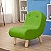 Produktbild liyongdong Kinder Mini Sofa, Umwelt PU Stoff Sofa klein Holz Hocker, keine Farbe Behandlung, ungiftig Harmlos, umweltfreundliche Gesundheit grün