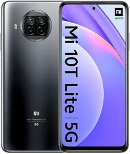 Xiaomi Mi 10T Lite 5G - Smartphone 6+64GB, 6,67&rdquo; FHD+ DotDisplay, Snapdragon 750G, 64MP AI Quad Camera, 4820mAh, Alexa Hands-Free, Pearl Grey ( 2 Years Warranty)
