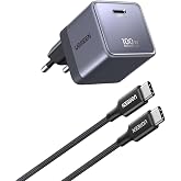 UGREEN Nexode Air 100W USB C Charger Fast Charging with USB C Cable (Gray) | GAN II PPS Power Supply 45W Compatible with MacB