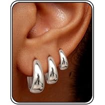 Jitnga 1 Paia Orecchini In Acciaio Inossidabile Opaco Tondo Orecchino A Bottone Cerchio Orecchini Per Uomo Donna Unisex Orecchio Piercing (Nero 8 Mm