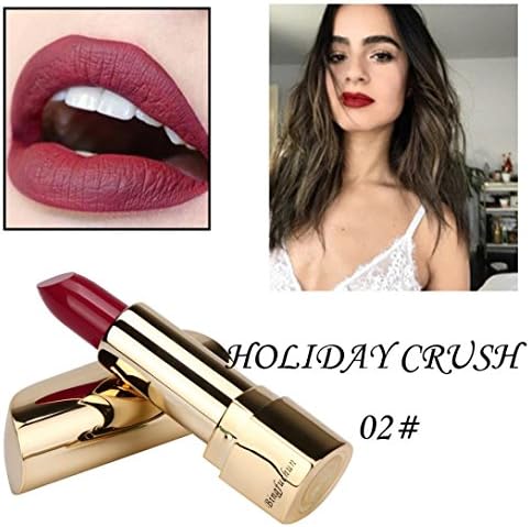 GreatestPPAK, Waterproof Matt Lipsticks, Women Long Lasting Lip Beauty Cosmetic (B)
