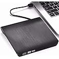 Charlemain Lecteur CD DVD Externe USB 3.0, Lecteur CD Portable, Graveur DVD Externe pour Windows 10/8/ 7/ XP/ 2003, Vista, Li