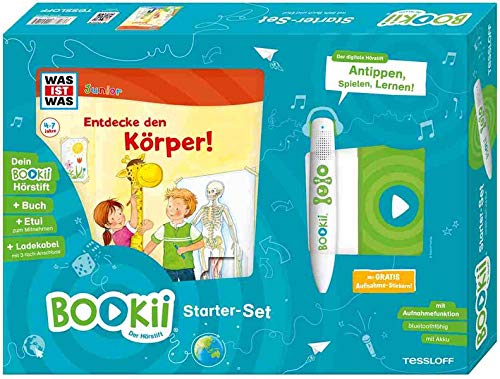 BOOKii® Starterset was IST was Junior Entdecke den Körper!: BOOKii® Der Hörstift mit Aufnahmefun BOOKii® Starterset was IST was Junior Entdecke den Körper!: BOOKii® Der Hörstift mit Aufnahmefun