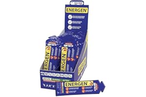 Volchem Energen 40, Integratore Alimentare con Maltodestrine Liquide di Mais, Senza Caffeina e Senza Glutine, Consistenza in Gel, 1 Scatola da 28 Bustine Monodose, Gusto Bitter Cola, 1120 ml