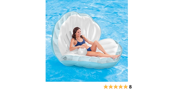 intex seashell float with pearl
