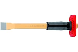 Rennsteig 341 300 1 Malowane Dłuto masońskie z osłoną dłoni, złoty, 300 mm