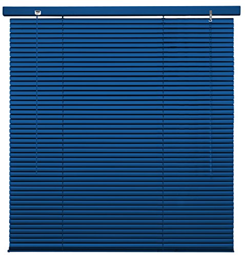 Aluminium Jalousie nach Maß, hochqualitative Wertarbeit, alle Größen und 28 Farben verfügbar, Maßanfertigung, für Fenster und Türen, Alu Jalousien, Schalusie, Fenster, Schalosien, Decken und Wandmontage (Blau, Höhe: 100cm x Breite: 40cm) - 3