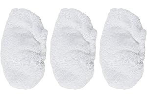 VERSAGENIUS Paquete de 3 almohadillas de repuesto para mopa Polti, almohadilla de limpieza lavable para Powerfresh