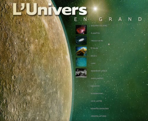 couverture de : L'univers en grand