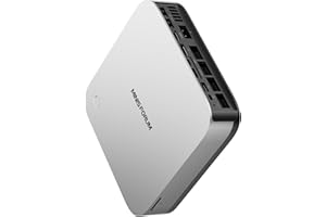 ‎MINIS FORUM MINIS FORUM AI X1 Pro Mini PC, AMD Ryzen AI 9 HX 370 12-Core-Prozessor bis zu 5,1 GHz, AMD Radeon 890M, 64 GB DDR5 / 1 TB SSD, HDMI/DP/USB4 x 2, WiFi 7, BT5.4, 2,5G RJ45 x 2, USB 3.2 x 2