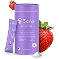Sova Gut Health Probiotics for Gut Microbiome Balance, Better Immunity, Digestion & Nutrition Absorption | No Added Sugar | 15 Billion CFUs | 15 Vegan Sachets For Men and Women | Gut Set Go