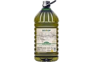 DCOOP Aceite de Oliva Virgen Extra - AOVE Variedad Hojiblanca, Ideal Para Cocinar, Botella PET Conserva las Propiedades del Producto, 5 L