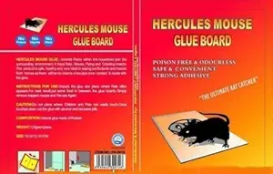 Insasta 1 Pc Hercules Mouse Rat,Cockroaches Chipkali Insects Trap Adhesive Glue Board Trap- (Color May Vary)