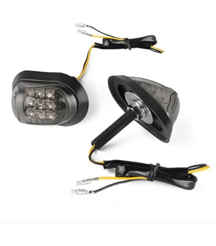 Sicurezza Visibilità Motociclo Indicatori Di Direzione LED Per Yamaha YZF R1 R6 R6S - 14 LED Amber, Montaggio A Filo Frecce Dinamiche Giulietta