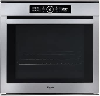 Whirlpool AKZM8480IX - Forno pirolisi in acciaio inox multifunzione -  Calore girevole o pulsata - 73 litri - Porta fredda (4 vetri) - Guide  telescopiche - Classe energetica A : Amazon.it: Grandi elettrodomestici