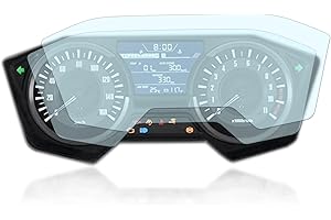 Moto Screenies Folia ochronna na wyświetlacz tachografu pasująca do Honda Forza 125 300 2018+ (1 x Ultra Clear / 1 x Anti Glare) - folia ochronna na tachograf motocykla - akcesoria