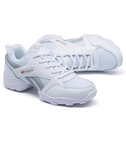 Uhclrr Chaussures De Danse Femmes Jazz Soft Bottom - Respirantes Légères Noires Taille 41 EU