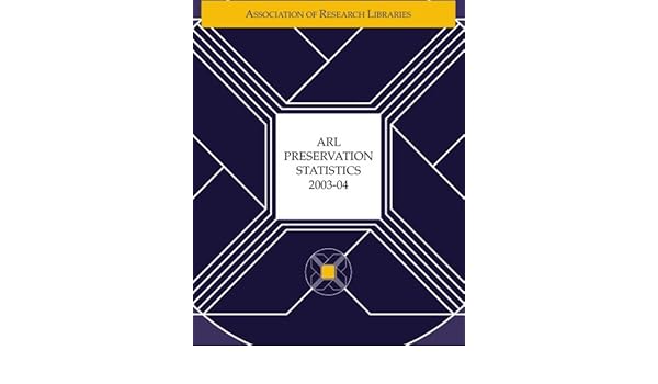 Buy Arl Preservation Statistics 2003 04 Book Online At Low - 