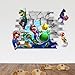 Produktbild Super Mario Bedroom Background Removable 3D Wall Sticker Decal Home Decor