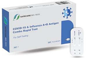 ‎SALOOT 𝟭𝟬 𝘅 𝗖𝗼𝗿𝗼𝗻𝗮 + 𝗜𝗻𝗳𝗹𝘂𝗲𝗻𝘇𝗮 𝗔/𝗕 𝗖𝗼𝗺𝗯𝗼 𝟯𝗶𝗻𝟭 𝗧𝗲𝘀𝘁 | Covid-19 Corona Selbsttest Antigentest | Nasen-Selbsttest für zu Hause | einzelverpackt | MHD 01/26