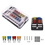 12 volt sicherungskasten 【100 AMP BEWERTUNG】 Maximal 30 Ampere pro Stromkreis-und 100-Amp pro panel
